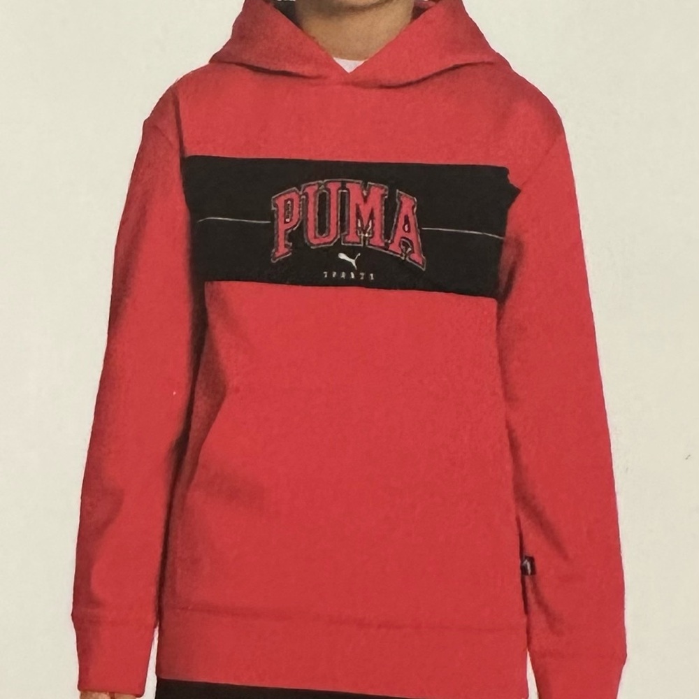 NWT Puma Youth Red Hoodie